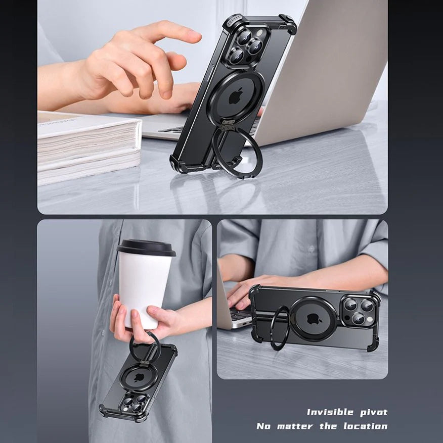 Pivot Guard Magnetic Stand Case - iPhone