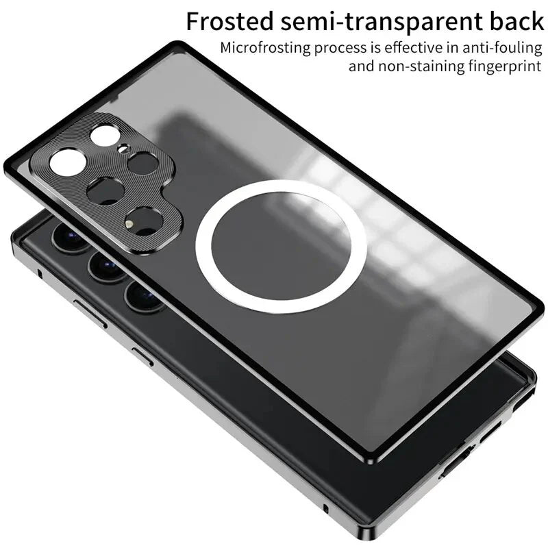 Ultra-Thin Matte Metal Frame Case - Samsung