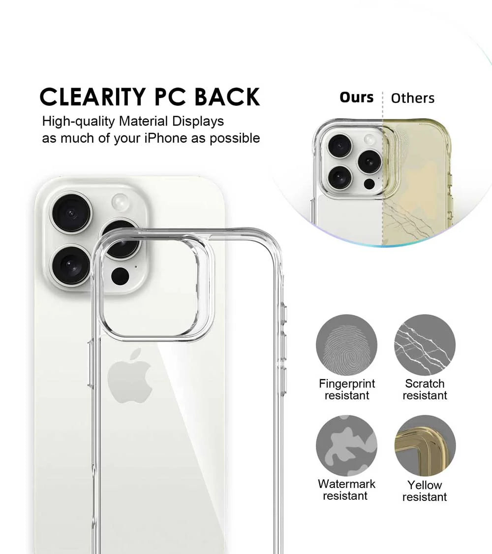 Ultra Hybrid Clear Case - iPhone (Non Yellowing)