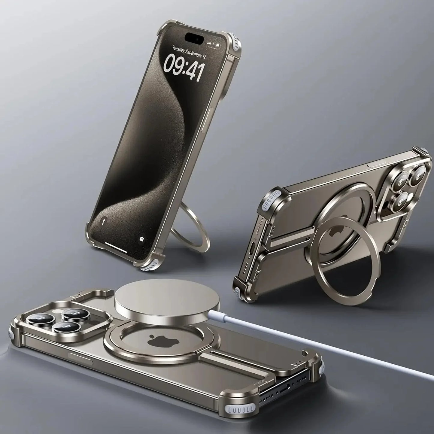 Pivot Guard Magnetic Stand Case - iPhone